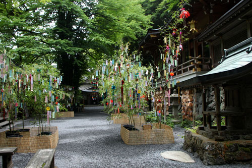 貴船神社 七夕飾りと茅の輪_e0048413_21184739.jpg