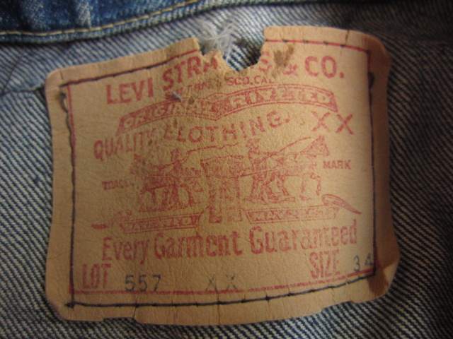 LEVI\'Sリーバイス557XXギャラ入り_e0337274_13404181.jpg