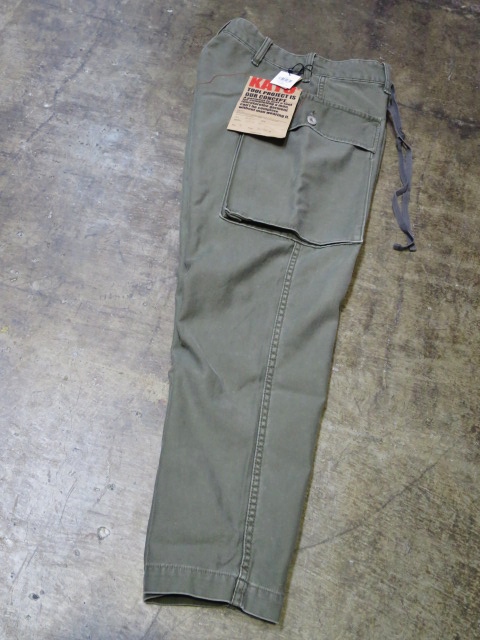 夏に合う軍PAN ・・・ WASHED Military Cropped PANTS By Kato_d0152280_2020553.jpg