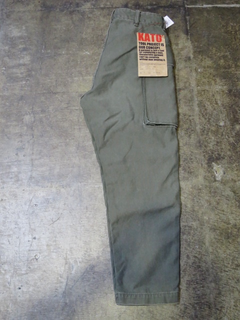 夏に合う軍PAN ・・・ WASHED Military Cropped PANTS By Kato_d0152280_2021419.jpg