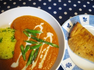 おうちで本格インド・カレー、バター・チキン_f0141785_21105338.jpg