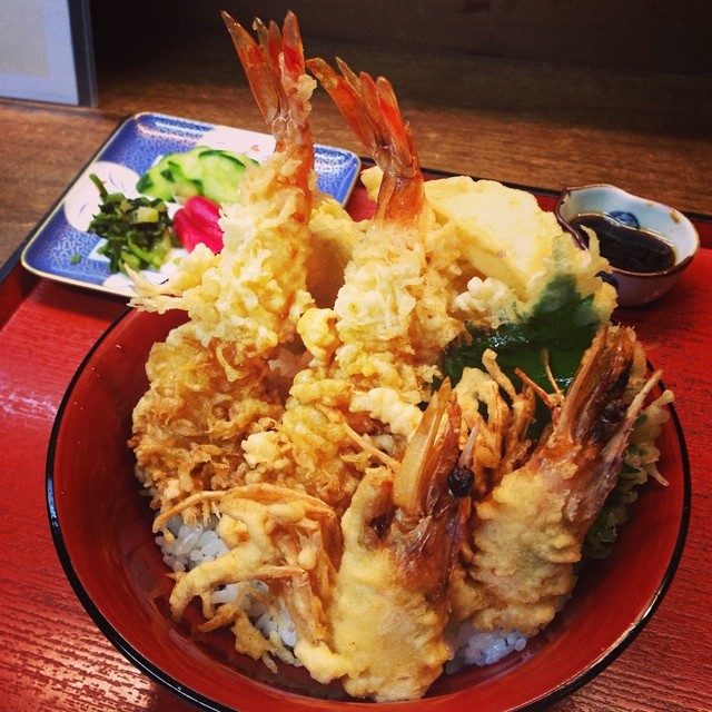 「金土日限定海老天丼」_d0097644_02609.jpg