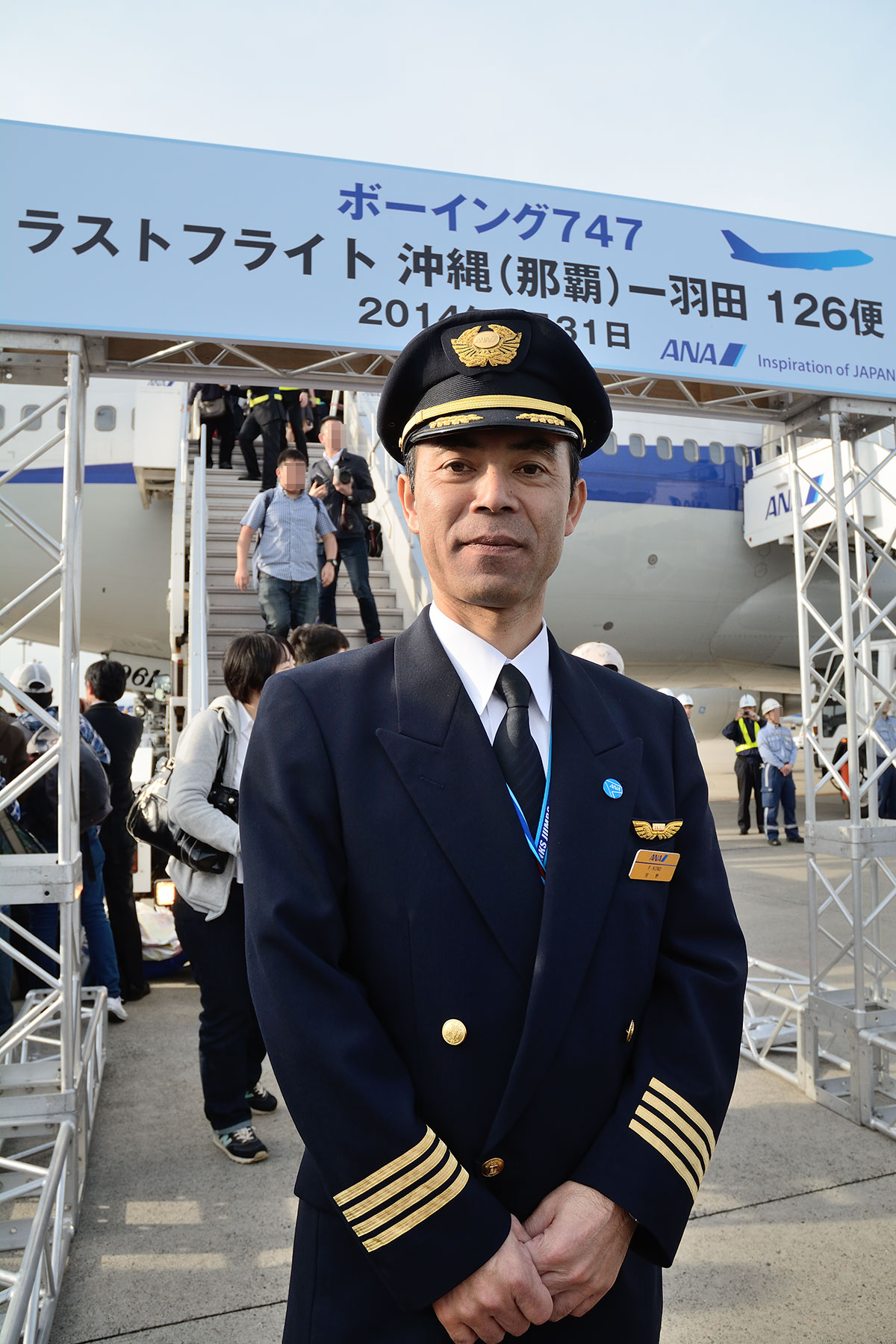 BOEING 747-400D / JA8961 -ANAジャンボラストフライト：04