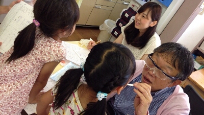2014/6/19　御濠端幼稚園歯科健診に行って来ました。_e0336176_21315967.jpg