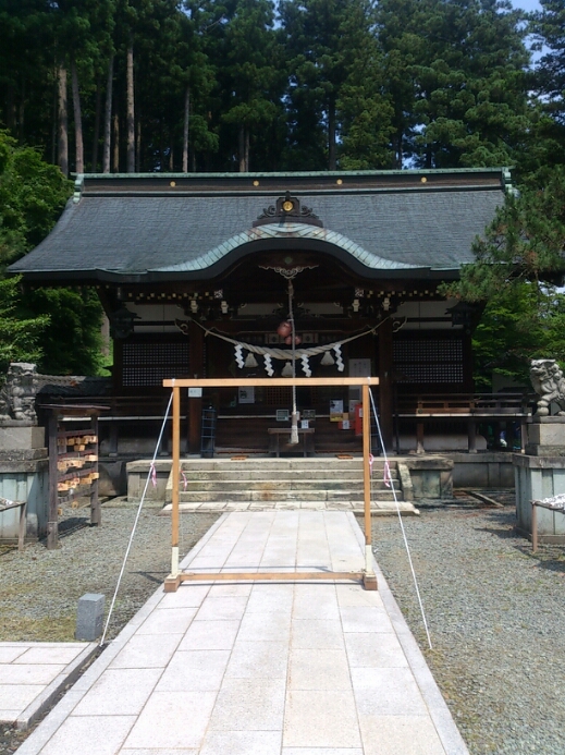 茅の輪くぐり 山中温泉　白山神社_d0095673_12295217.jpg