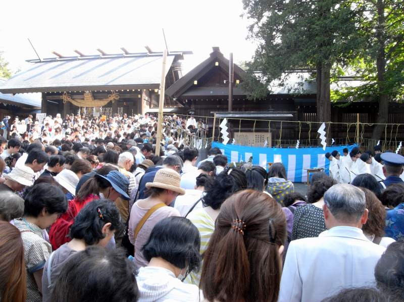 北海道神宮　夏越(なごし)大祓式(おおはらいえしき)　2014 ０６３０_c0183777_18142842.jpg