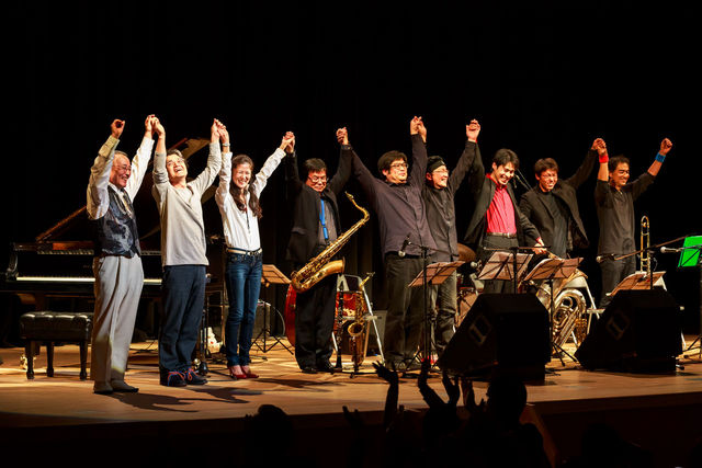 宇土ジャズを巡るジャズの仲間 尾崎佳奈子さん Utojazz