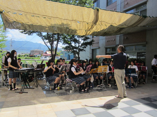 甲府城西高校 吹奏楽部_e0191174_18533373.jpg