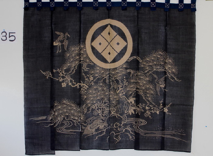 古布　木綿　麻　Cotton Hemp　Noren Japanese antique textile_c0325097_7563821.jpg