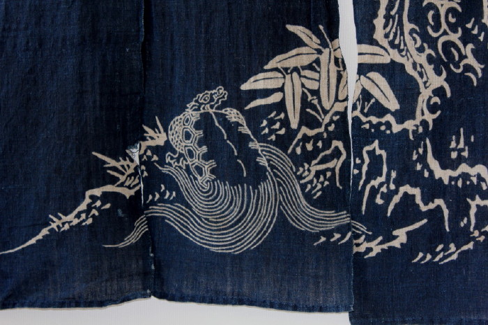 古布　木綿　麻　Cotton Hemp　Noren Japanese antique textile_c0325097_7583586.jpg