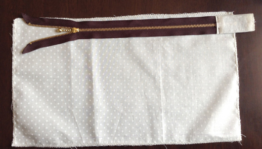 編んだものにファスナー付きの内布を付ける方法 Crochet休暇 編んだものにファスナー付きの内布を付ける方法 Crochet休暇