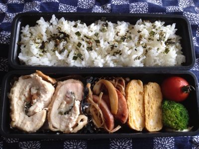 鶏胸肉で高タンパク低カロリー弁当☆_a0286816_1982952.jpg