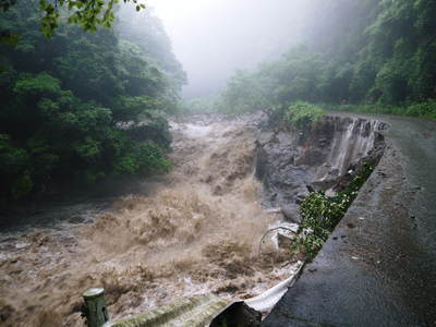 7.12北部九州大水害からまもなく2年・・・ 今日はあの時を思いださせるような豪雨でした _a0254656_16512523.jpg