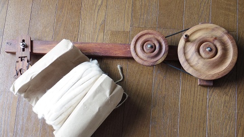 綿紡ぎの始まり オープンチャルカ Petal Moon の日々