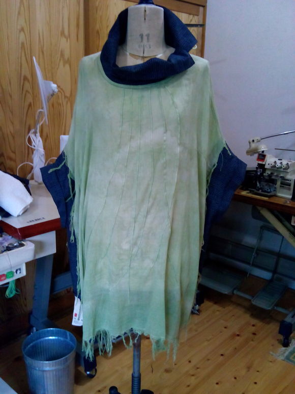 洋服作家 今尾知子 柿渋創作服