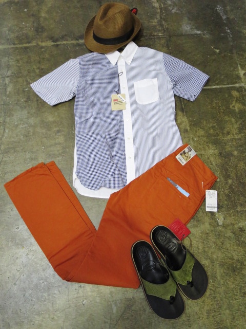 Seersucker Cloth Crazy B/D SHIRTS ・・・ By Traditional Weather Wear _d0152280_21252777.jpg