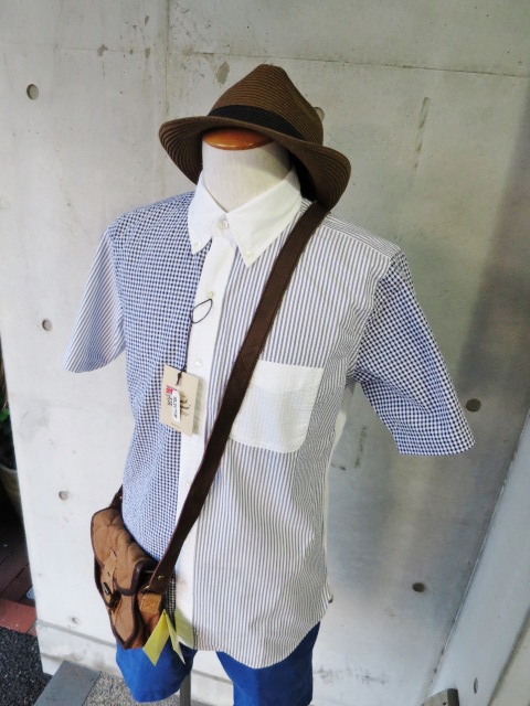 Seersucker Cloth Crazy B/D SHIRTS ・・・ By Traditional Weather Wear _d0152280_21264682.jpg