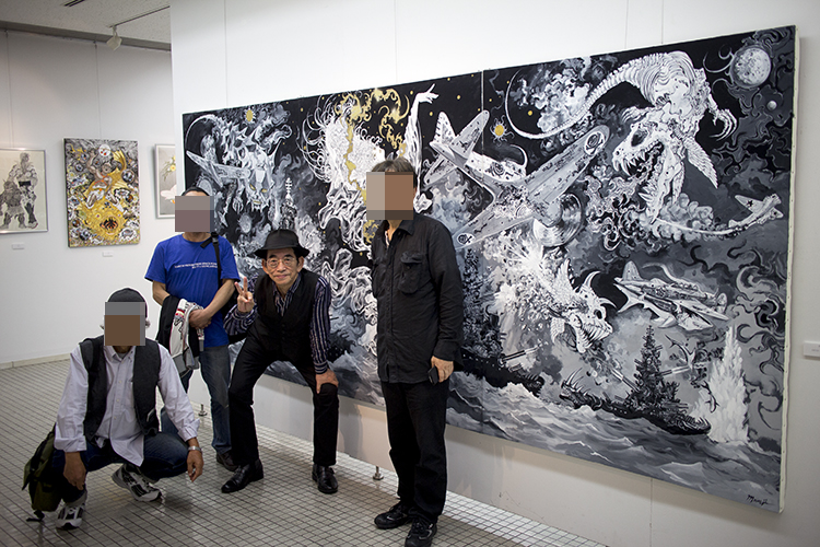 バロン吉本先生・展覧会_a0229634_1649899.jpg