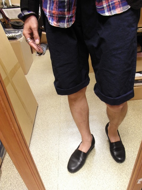 selffoto 245 ジャケットにショーツ_e0130546_15221489.jpg