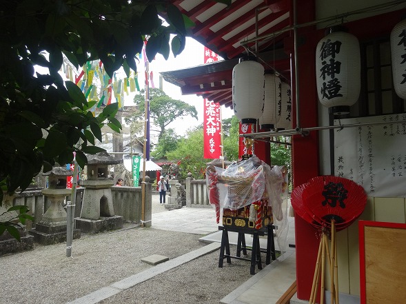 交野市・機物神社の七夕祭り_b0299042_1443796.jpg