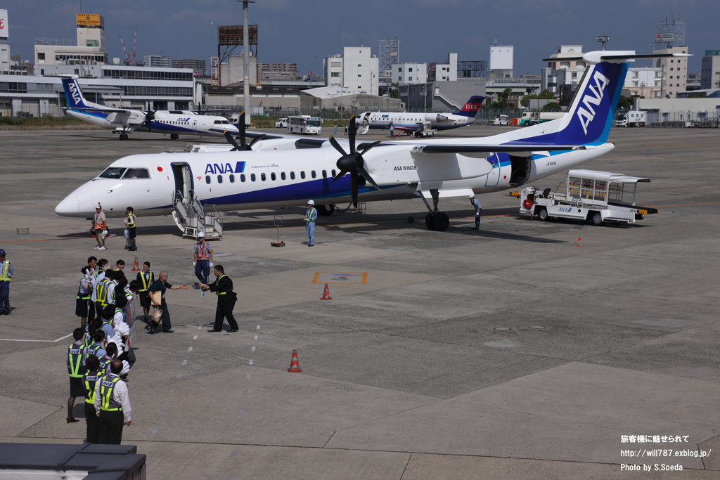 機窓より 青森 伊丹 飛行機写真 旅客機に魅せられて