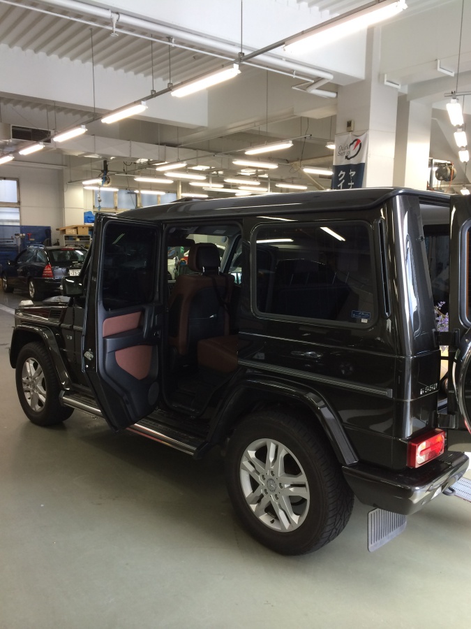 リアシートのヘッドレスト : そういう意味ではw463 G550とR59 リアシートのヘッドレスト : そういう意味ではw463 G550とR59