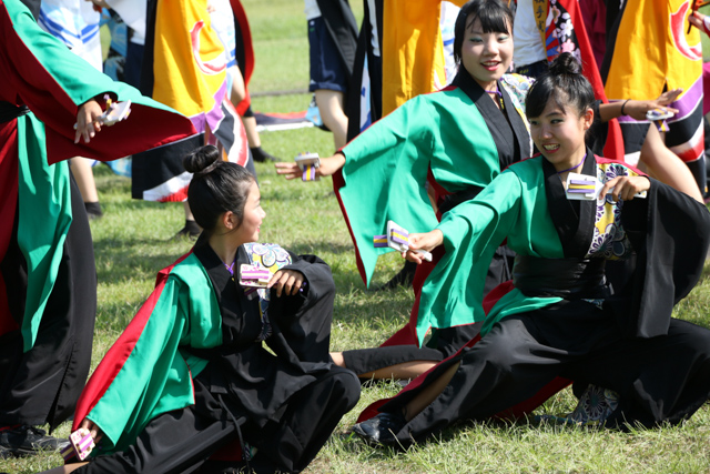 『浅舞公園あやめ祭り』でYosakoi_c0182210_00230859.jpg