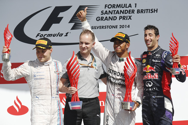 2014F1イギリスGP ルイス・ハミルトン本国でスペインGP以来の今季5勝目獲得!_b0022690_23565875.jpg