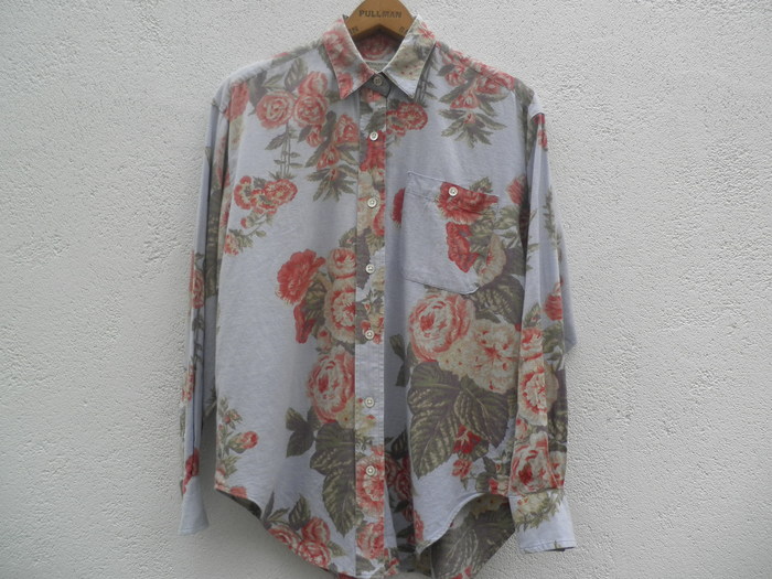 FLOWER  PATTERN   　　COTTON   SHIRT_e0262328_16421617.jpg