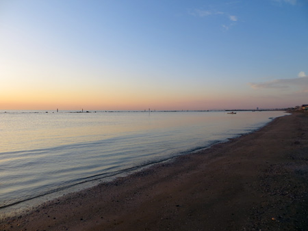 朝日の海からヒマワリの海へ_f0234936_654566.jpg