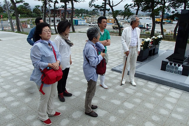 7月5日相馬市のはらがま朝市クラブ、南相馬市の議長と現地視察_d0143678_10214.jpg