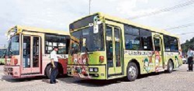 あみたん娘 富山県高岡市を走る ラッピングバス 今日 H200709 から あみたん娘 富山県高岡市を走る ラッピングバス 今日 H200709 から
