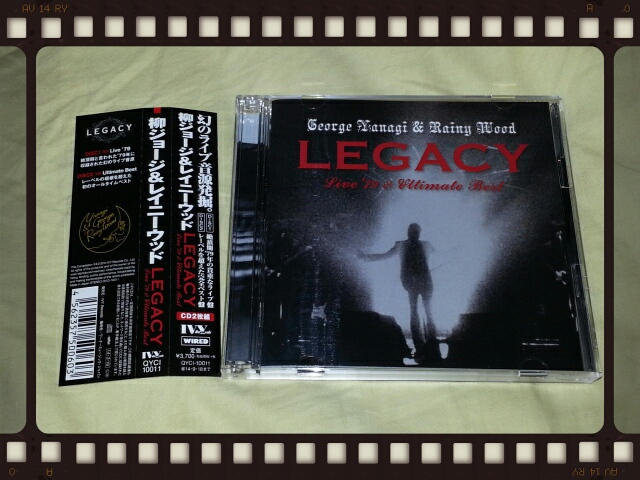 柳ジョージ&レイニーウッド / LEGACY - Live\'79 & Ultimate Best_b0042308_23535290.jpg