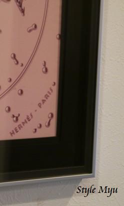 エルメスのスカーフの額装 : Style Myu