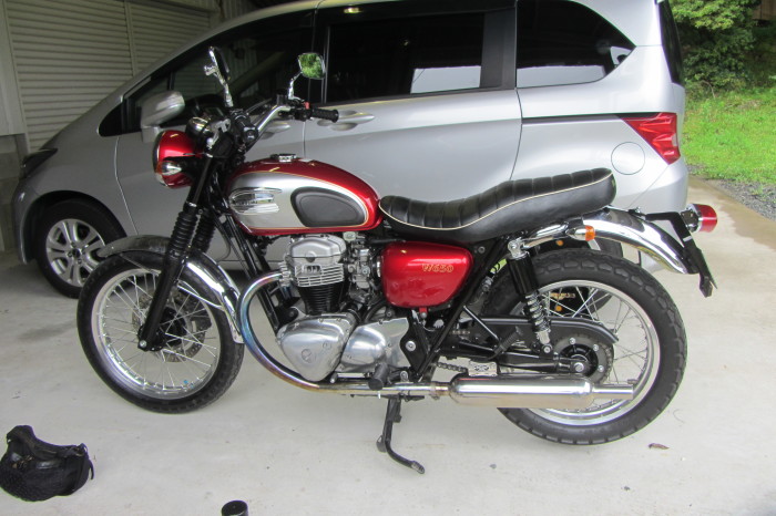 Kawasaki w650 ローシート