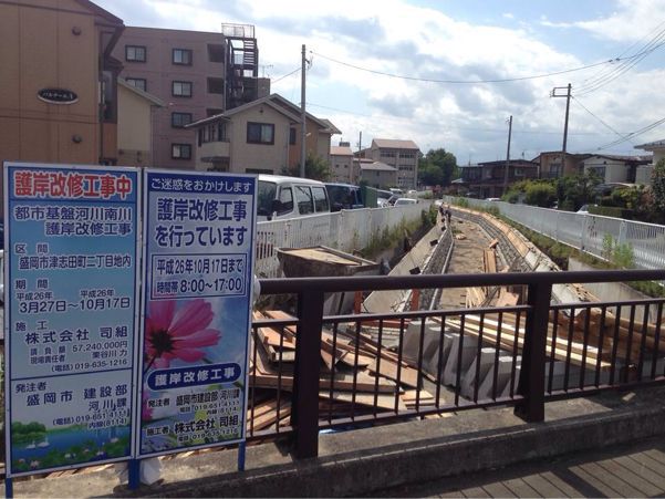 『南川』河川改修状況と自然災害_b0199244_21132791.jpg