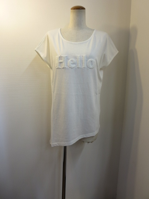 ベラミー / Bellamy　　Hello刺繍Tシャツ_e0076692_1782574.jpg