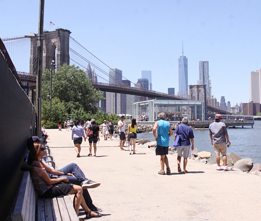 夏のNYのオススメ写真スポットDumbo編(2)：Brooklyn Bridge ParkのEmpire Fulton FerryとMain Street_b0007805_6173312.jpg