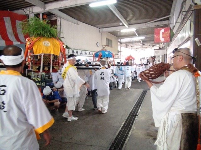 石鎚山お山開き大祭の還宮祭no1…2014/7/11_f0231709_19522118.jpg