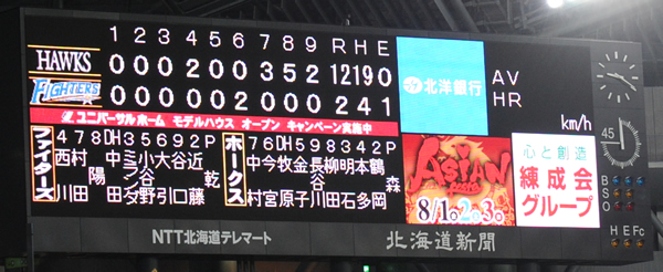 【ソフトバンク戦】メモリアルには勝てない【32戦目】折角の満員が_e0126914_04465.jpg