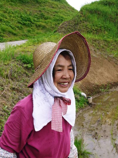 菊池水源棚田米 田植え後の様子2014_a0254656_18592794.jpg