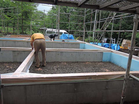 長坂町H野さん邸の現場より 9_a0211886_232148100.jpg