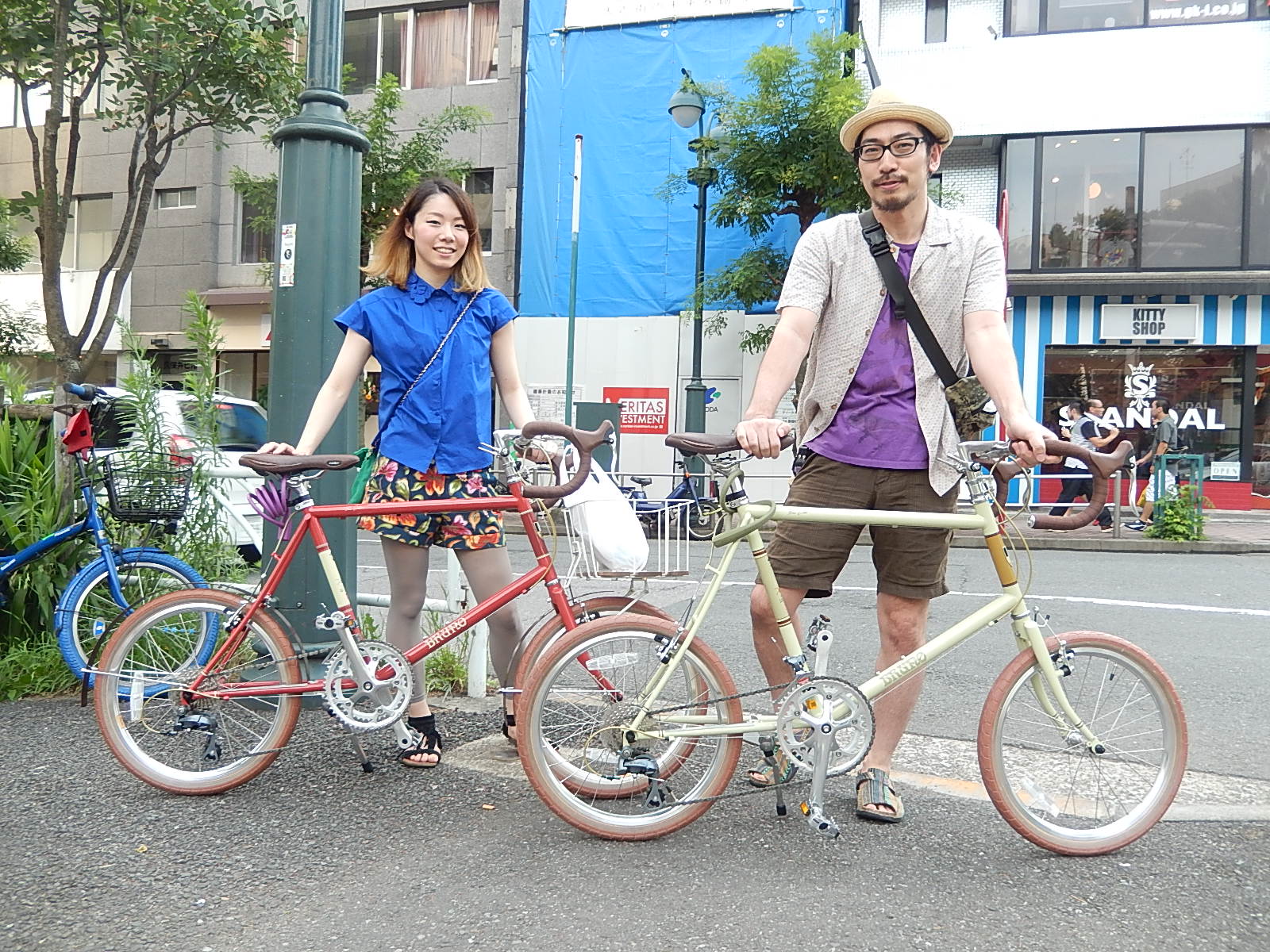 7月12日　渋谷　原宿　の自転車屋　FLAME bike前です_e0188759_17331743.jpg