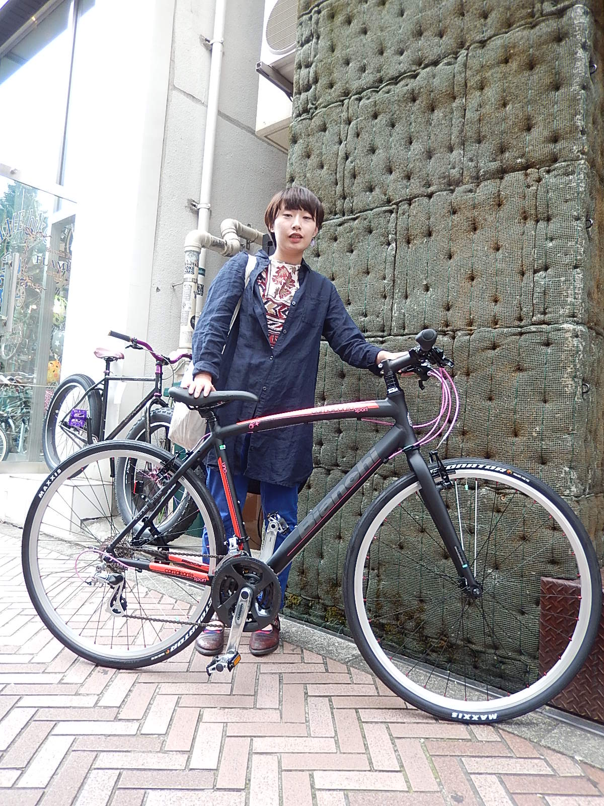 7月12日　渋谷　原宿　の自転車屋　FLAME bike前です_e0188759_17363879.jpg