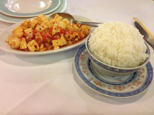 11/07/2014 シエナで麻婆豆腐_a0136671_3125147.jpg