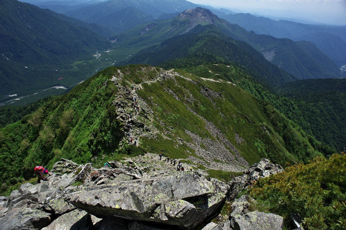 西穂高岳登山_c0169106_18492750.jpg