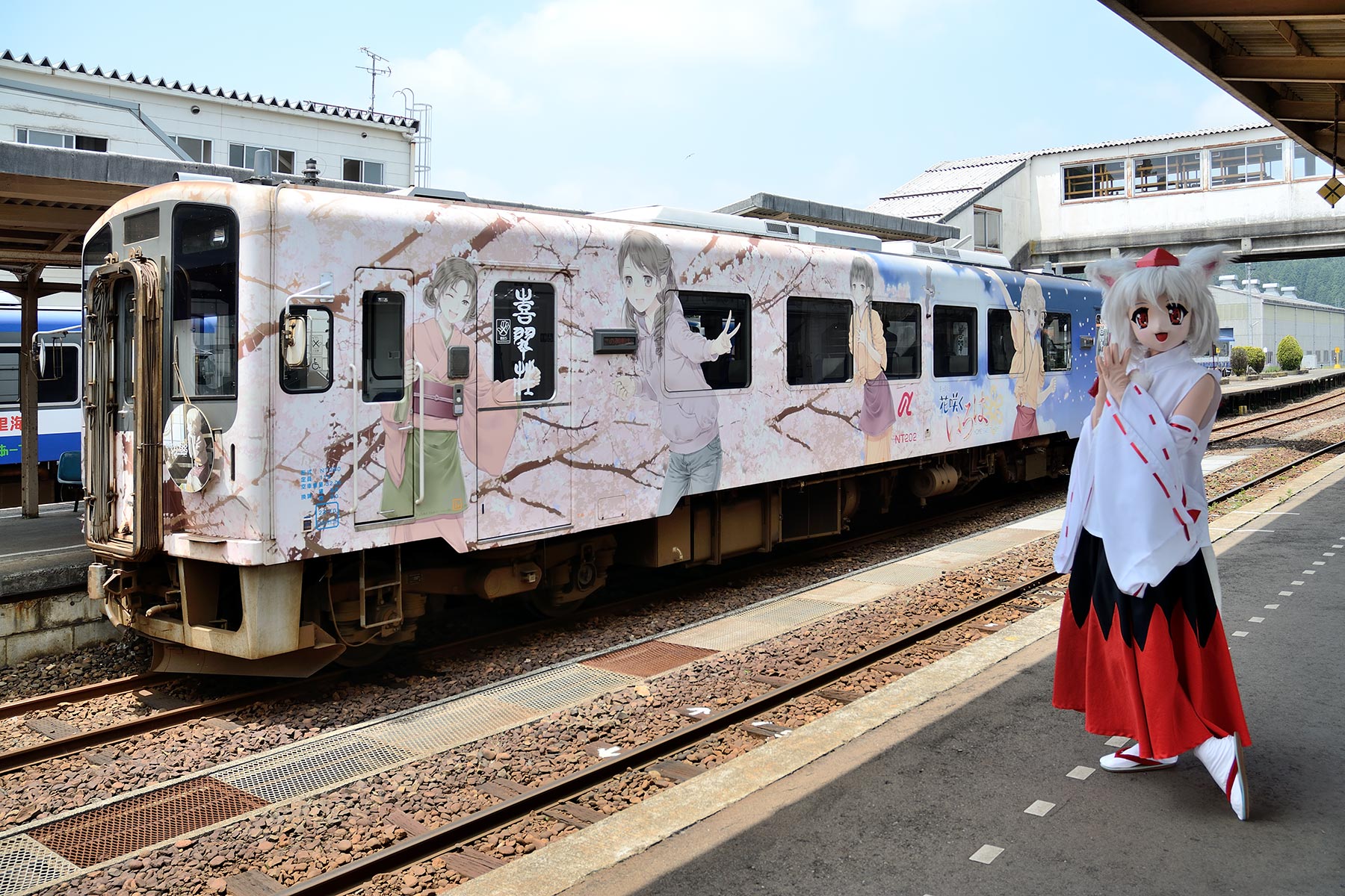 のと鉄道 NT200型 - 「劇場版 花咲くいろは HOME SWEET HOME号