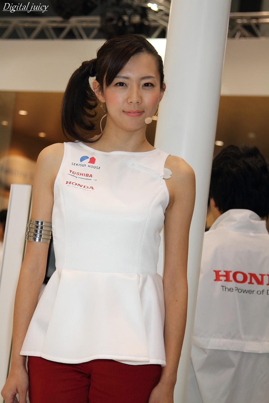 山根愛未 さん（積水ハウス・東芝・本田技研工業 ブース）_c0216181_23532373.jpg