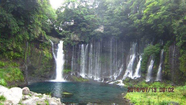 7/13（日）　「白糸の滝」ツーリング　60km　累積800m 　へ行ってきました　_c0133096_20020844.jpg