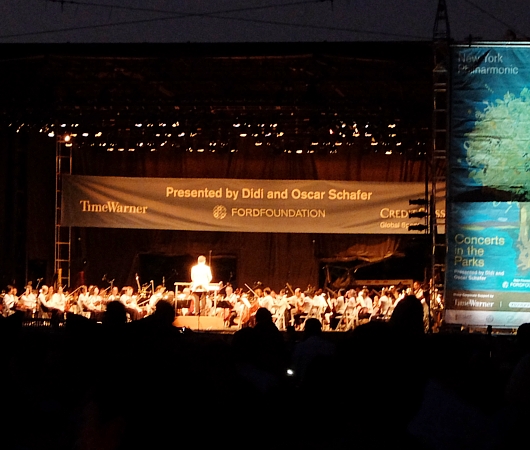 NYフィルハーモニックの無料野外コンサート Concerts in the Parks_b0007805_2192221.jpg